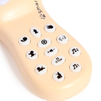 Робот кот &laquo;Пультовод&raquo; ZHORYA, на пульте управления, интерактивный: сенсорный, звук, свет, на батарейках, на русском языке, розовый