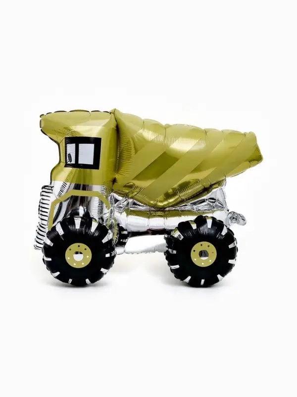 Воздушный шар фольгированный 25" 3D &laquo;Зеленый камаз&raquo;, под воздух