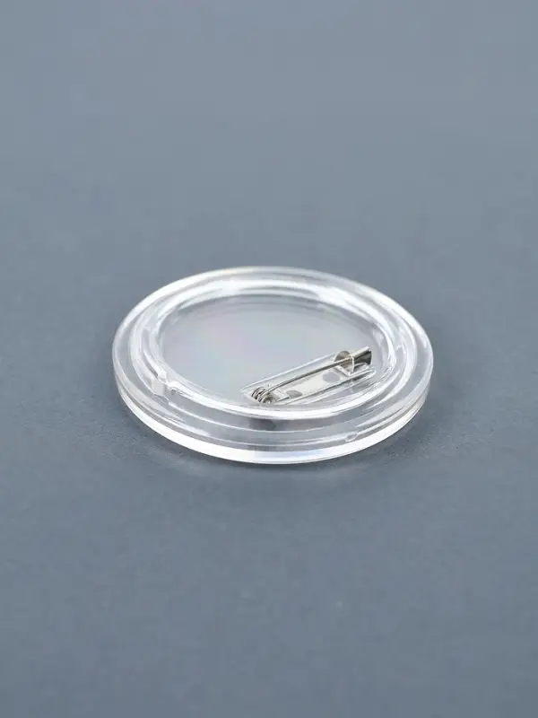 Заготовка акрилового значка, диаметр 4,4 см, набор 10 шт