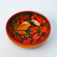 Розетка, 10&times;4 см, хохлома