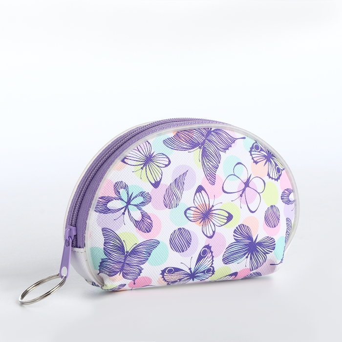 Кошелёк детский на молнии &laquo;Выбражулька&raquo;, цвет МИКС