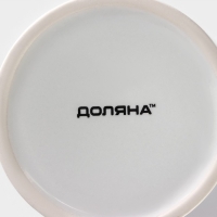 Кружка - хамелеон керамическая Доляна &laquo;Колибри&raquo;, 350 мл, цвет белый