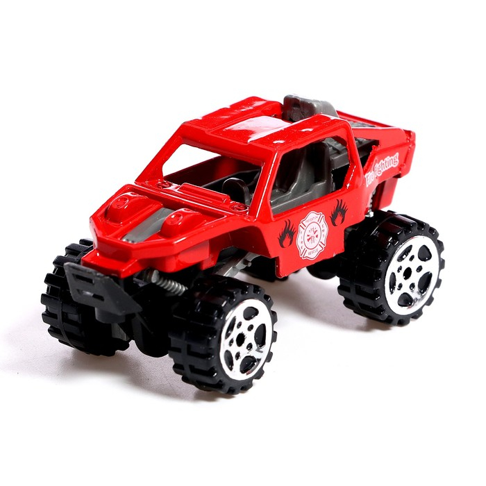 Машина металлическая &laquo;Пожарные&raquo;, набор 10 шт.