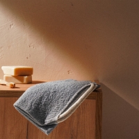 Мочалка - лента массажная SL Home &laquo;Ортика&raquo;, хлопок, 48&times;21 см, цвет серый