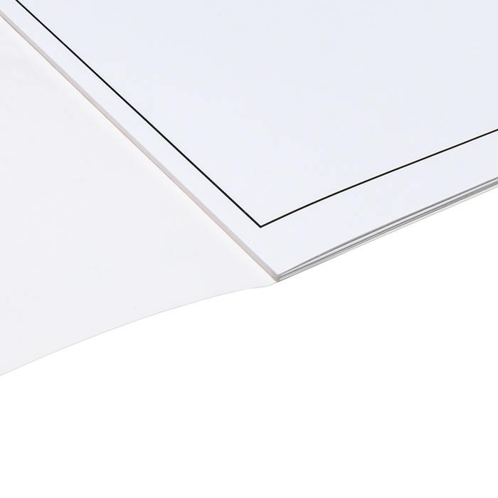 Альбом для черчения А4, 10 листов, блок 200 г/м&sup2;, на клею, ErichKrause, вертикальная рамка