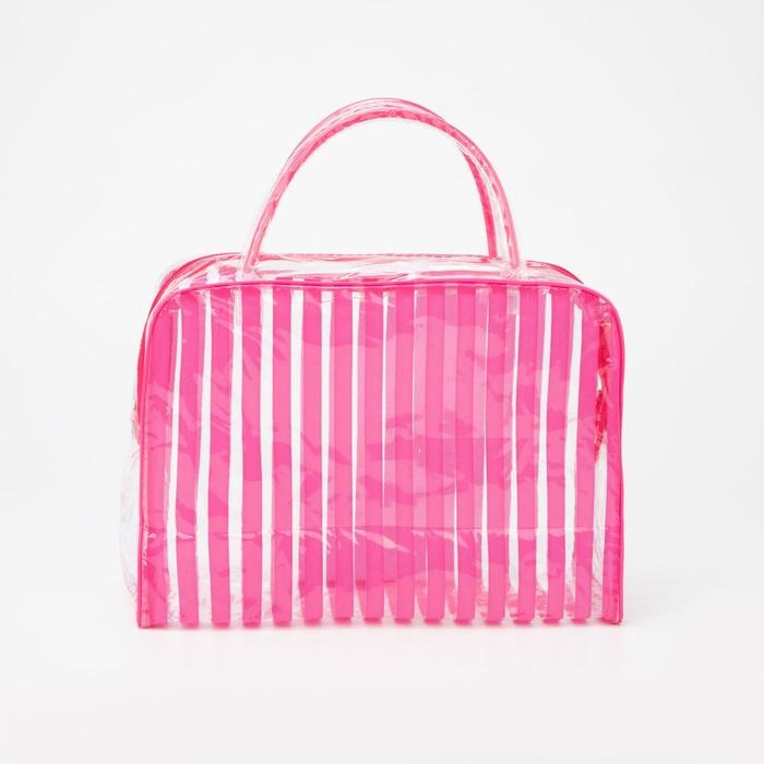 Косметичка на молнии, цвет розовый Косметичка на молнии, цвет розовый