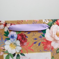 Пакет подарочный крафтовый горизонтальный, упаковка, &laquo;Today&raquo;, 23 х 18 х 10 см