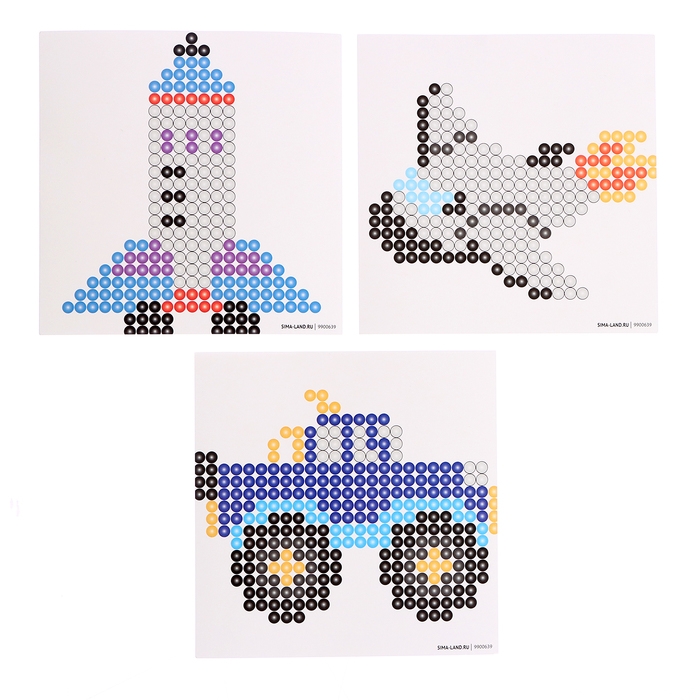 Аквамозаика &laquo;Транспорт&raquo;, 723 шарика