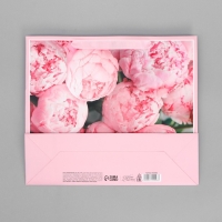 Пакет подарочный ламинированный горизонтальный, упаковка, &laquo;For you&raquo;, M 30 х 25.5 х 9 см