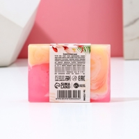 Мыло для рук &laquo;8 Марта&raquo;, 90 г, аромат фруктовый, ЧИСТОЕ СЧАСТЬЕ