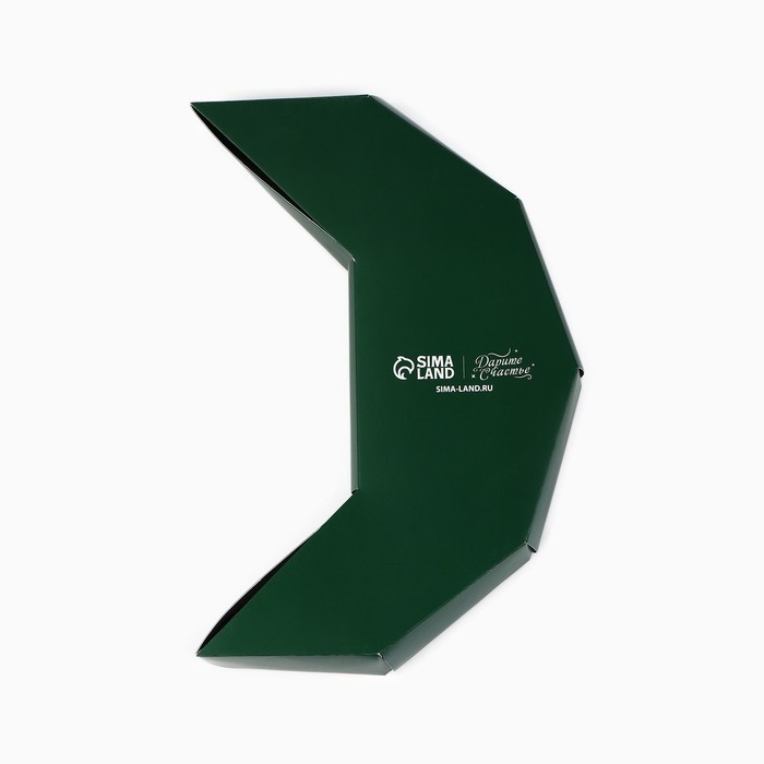 Коробка для кондитерских изделий &laquo;Изумруд&raquo;, 15 х 22 х 6 см