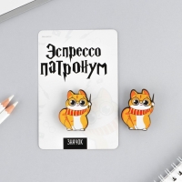 Значок &laquo;Эспрессо патронум&raquo;, 8 х 12 см