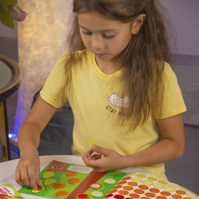 Наклейки набор &laquo;Умные кружочки&raquo; 4 шт. по 12 стр.