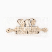 Крючки для кухни &laquo;Правила кухни&raquo;, цвет бежевый, 29,8 х 11 см