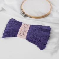 Набор ниток мулине №158, 8 &plusmn; 1 м, 6 шт, цвет васильковый