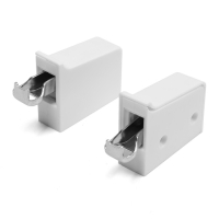 Навес мебельный для подвешивания кухон. шкафов &ldquo;P02&ldquo;, цвет белый, нагр.100 кг. на пару, набор 2 шт