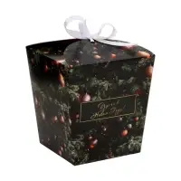 Бонбоньерка, новогодняя подарочная упаковка &laquo;Прекрасная Ель&raquo;, 7.5&times;8&times;7.5 см