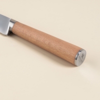 Нож кухонный овощной SL Home &laquo;Калабрия&raquo;, нержавеющая сталь, 8,5 см, бежевый