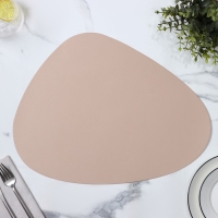 Салфетка сервировочная на стол Доляна &laquo;Тэм&raquo;, 45&times;35 см, цвет персиковый