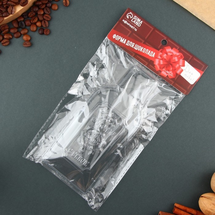 Форма для шоколада - плитка &laquo;Вино&raquo;, 18 х 9.5 см