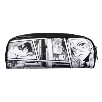 Пенал мягкий, 1 отделение, 80 х 210 х 40 мм, объёмный, Calligrata ПМО 21-20, "Аниме"