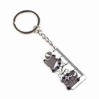 Брелок линейка для ключей &laquo;Енотик&raquo;, 2.9 х 10 см