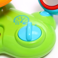 Руль музыкальный развивающий &laquo;Вперёд!&raquo;, световой и звуковой эффект, МИКС