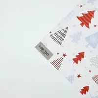 Набор упаковочной бумаги &laquo;Новогодний узор&raquo;,4 листа, 70 &times; 100 см