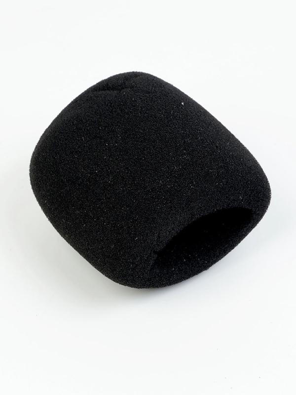 Набор ветрозащиты для микрофона Music Life, черный, 3 штуки, 8 х 8,7 см