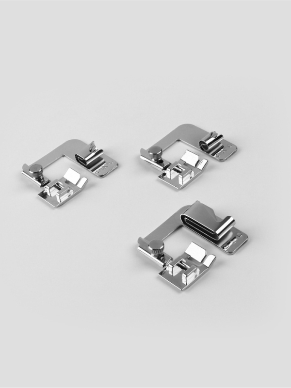 Набор лапок подрубочных 6/9/25 мм для двойной подгибки (наб 3 шт цена за наб) АУ