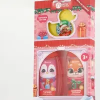 Подарочный набор для девочки &laquo;Для тебя&raquo;: пена для купания, шампунь для волос и мочалка утка, Чистое счастье