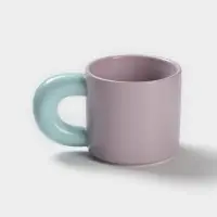 Кружка &laquo;Воздух&raquo;, 300 мл, керамика, цвет фиолетовый и голубой