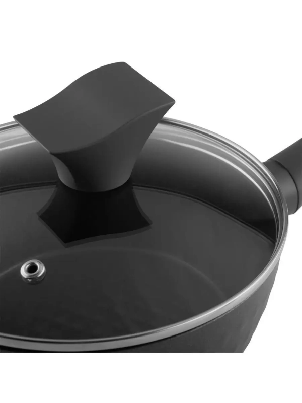 Ковш сотейник кухонный с крышкой Kontur-18SP индукция 1,7 л