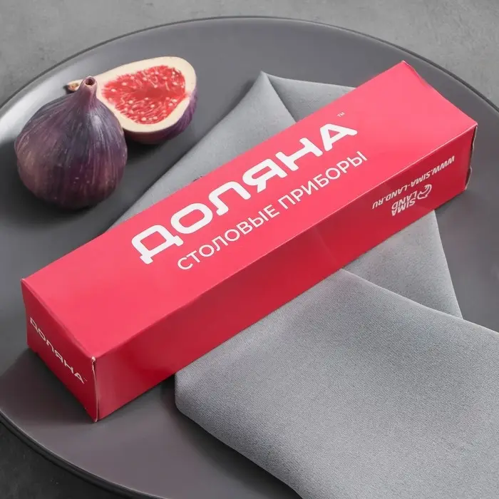 Ложка столовая Доляна &laquo;Плэйн Бритиш&raquo;, длина 19.1 см, толщина 1.2 мм