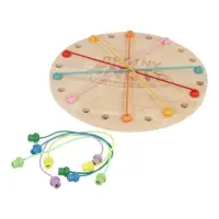 Настольная игра 2 в 1 головоломка Шнурочки + Магнитный бой