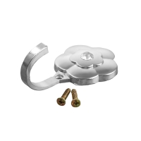 Крючок однорожковый для штор CAPPIO KC117, цвет бронза, 2 шт