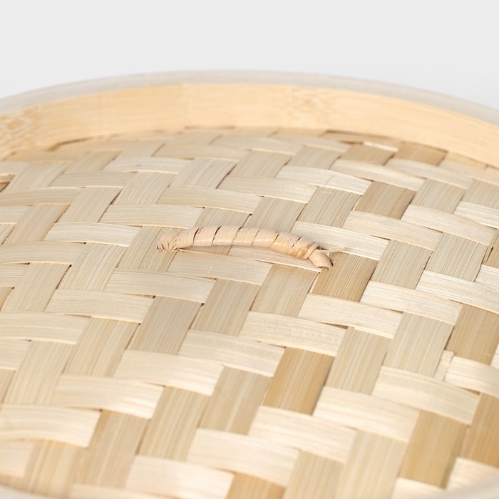 Пароварка Доляна &laquo;Восточная кухня&raquo;, 2 этажа, d=24 см, бамбук