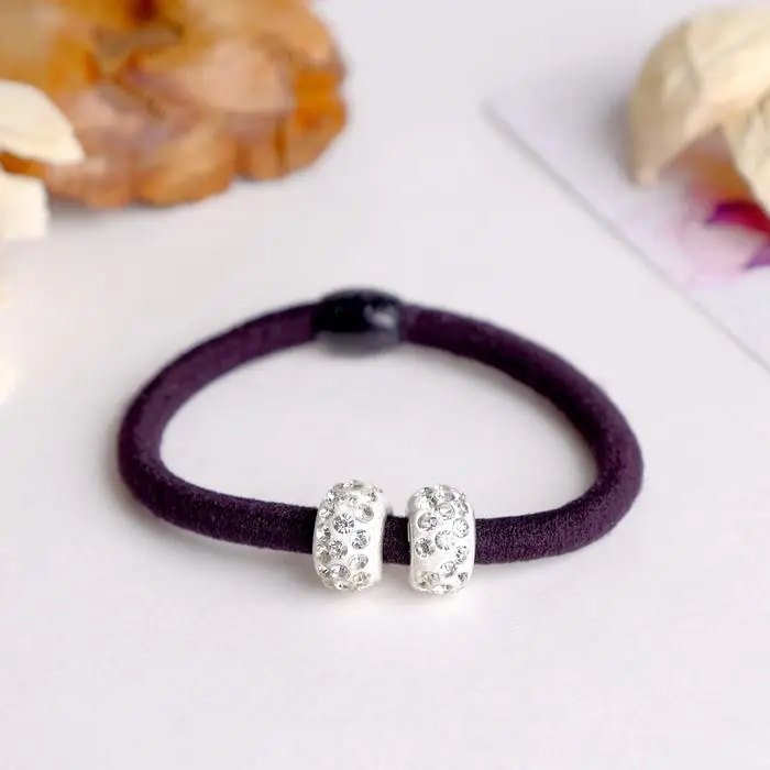 Резинка для волос &laquo;Три шарика&raquo;, цветные, МИКС