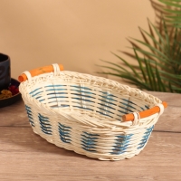 Корзина плетеная 28х18х9 см, ротанг