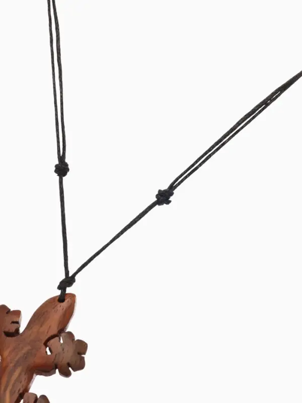 Украшение "Ящерица" дерево соно