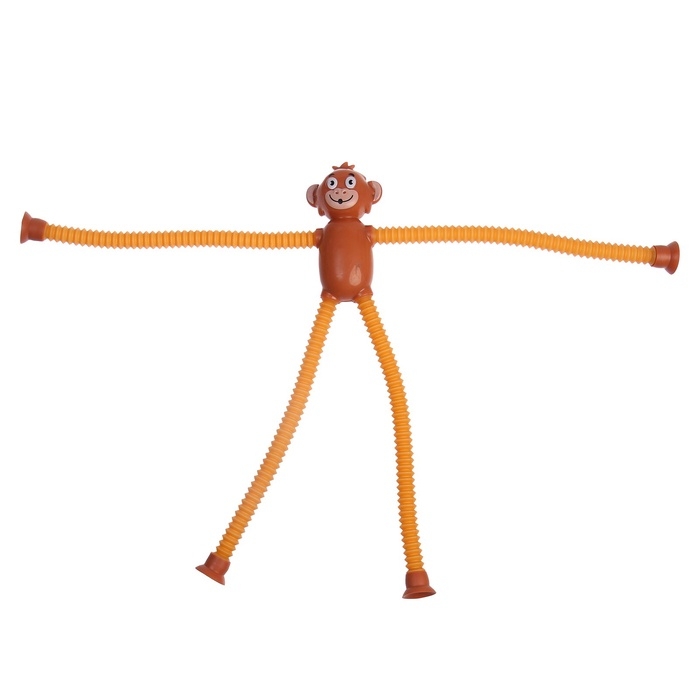 Развивающая игрушка &laquo;Обезьянка&raquo; с присосками, цвета МИКС