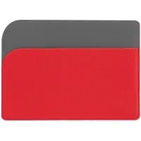 Чехол для карточек Dual, красный