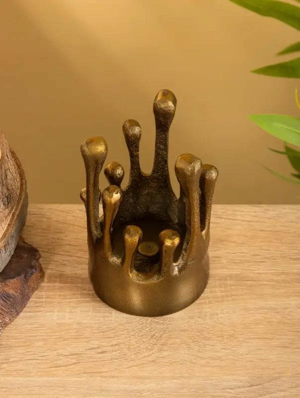 Подсвечник &laquo;Огар&raquo;, 9&times;9&times;13.5 см, алюминий