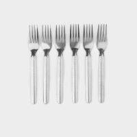 Набор вилок столовых из нержавеющей стали &laquo;Кралинка&raquo;, h=18 см, 12 шт