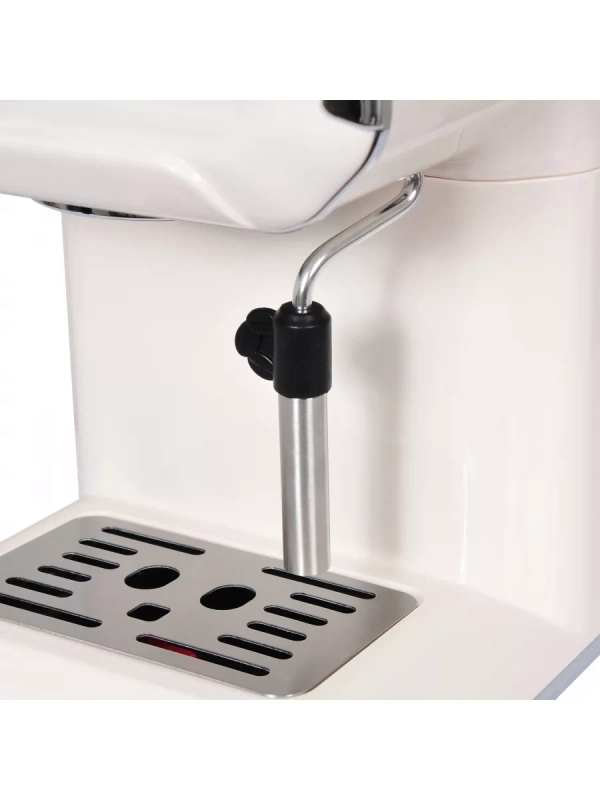 Кофеварка рожковая HEM-5300 850Вт бежевый