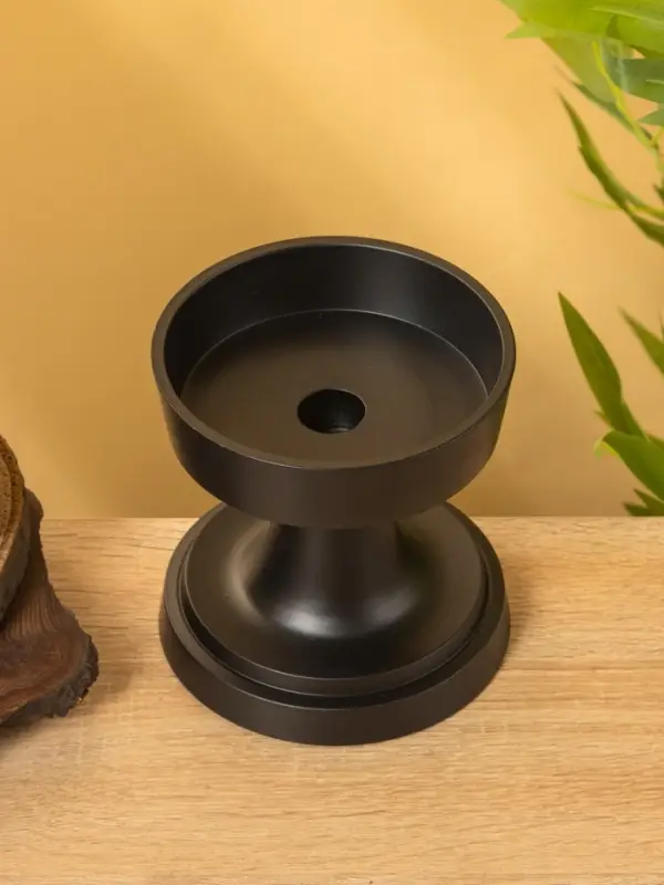 Подсвечник "Минимализм" алюминий 12х12х12,5 см