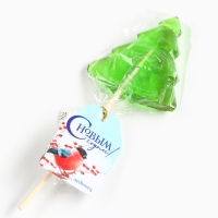 Новый год! Леденец на палочке &laquo;Снегирь&raquo;, 25 г
