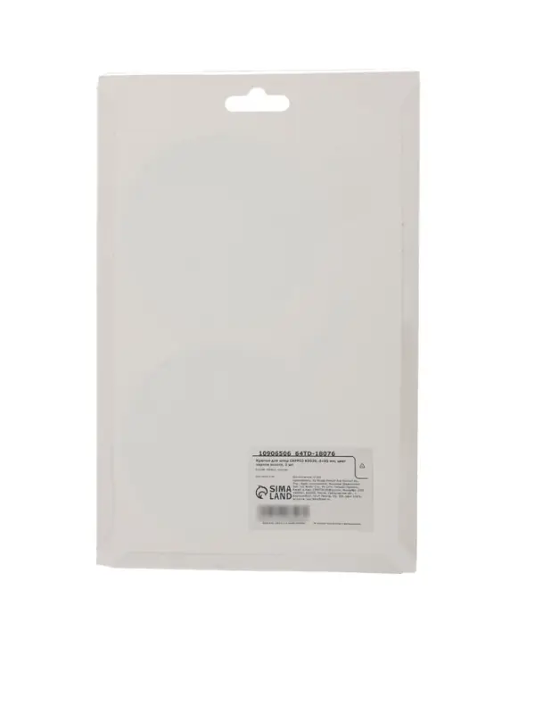 Крючок для штор CAPPIO KS030, d=95 мм, цвет черное золото, 2 шт