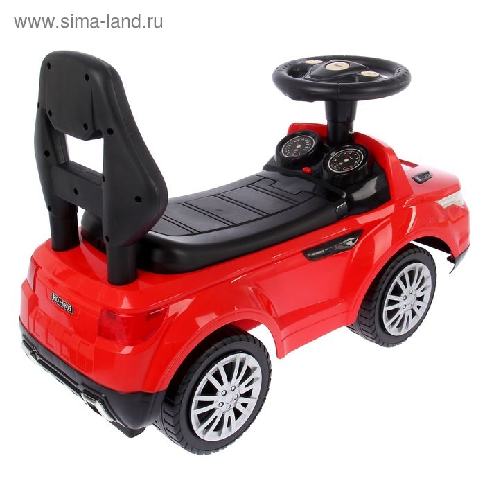 Толокар &laquo;Гонка&raquo;, световые и звуковые эффекты, цвет красный