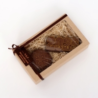 Шоколадные фигурки "Ёлочная игрушка", бельгийский шоколад, 160 г